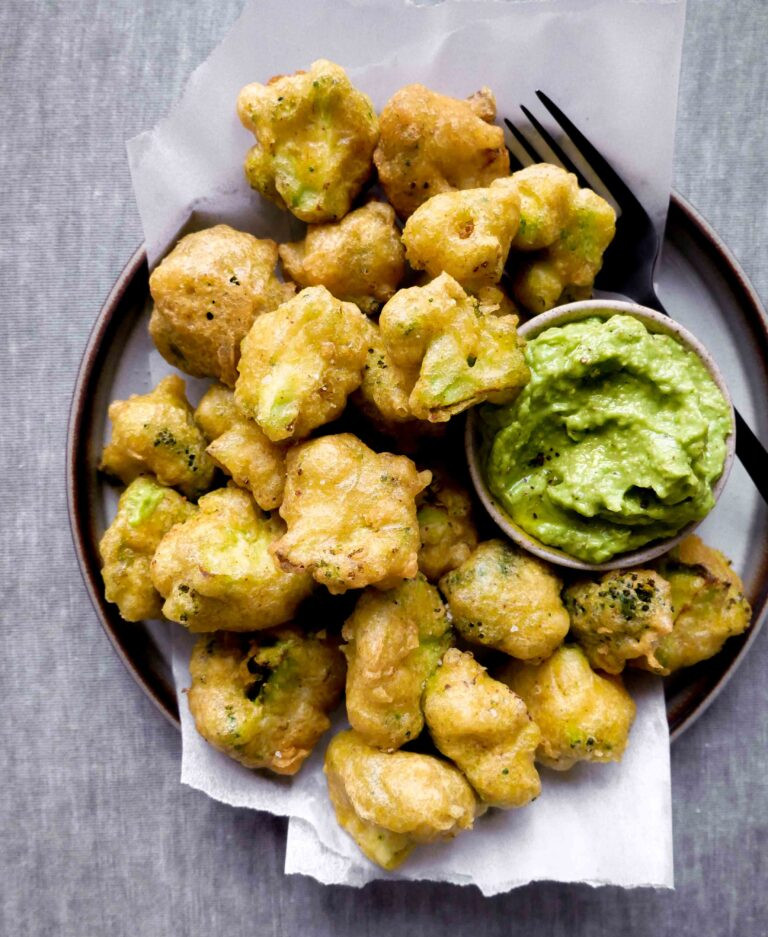 Deep Fried Broccoli Awesome Deep Fried Broccoli – Vegan Recipe with Easy Avocado Dip
