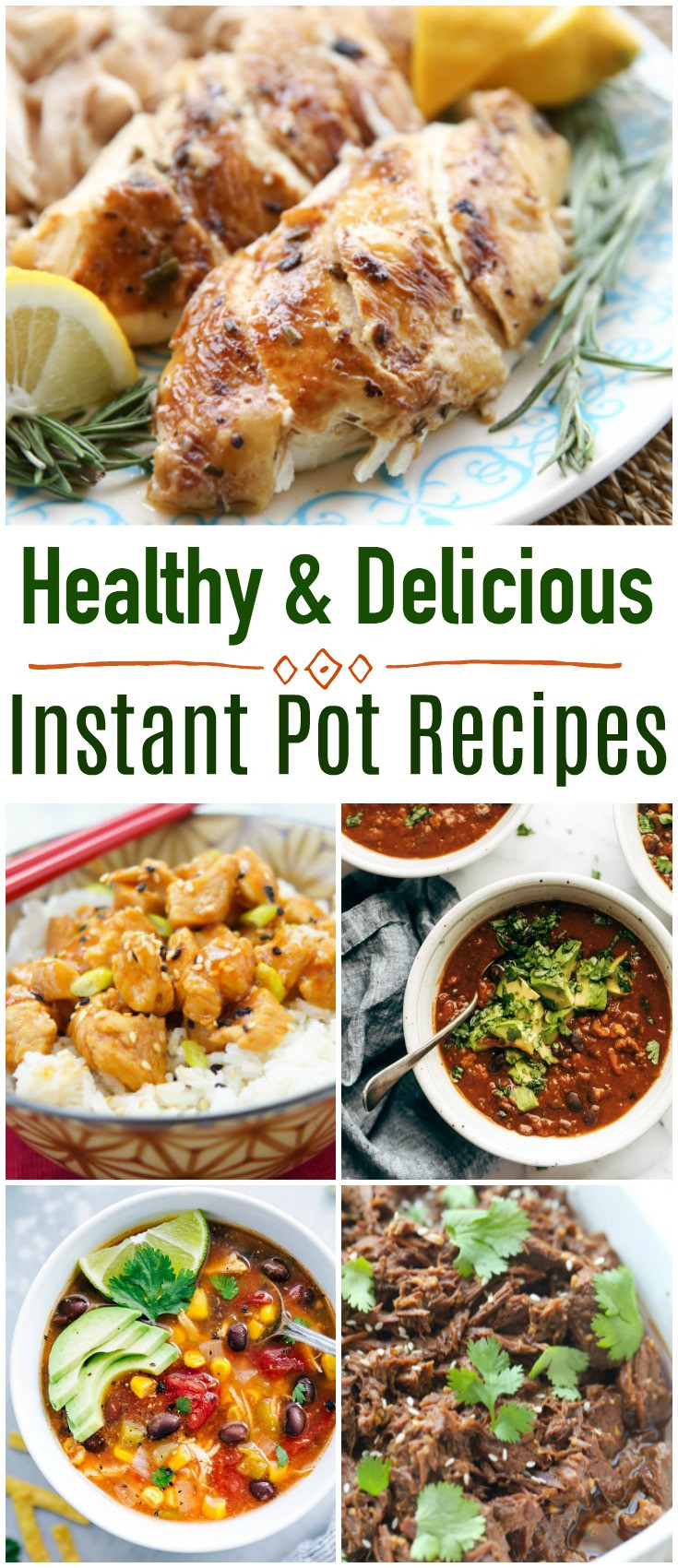 Delicious Instant Pot Recipes New Healthy and Delicious Recipes for the Instant Pot