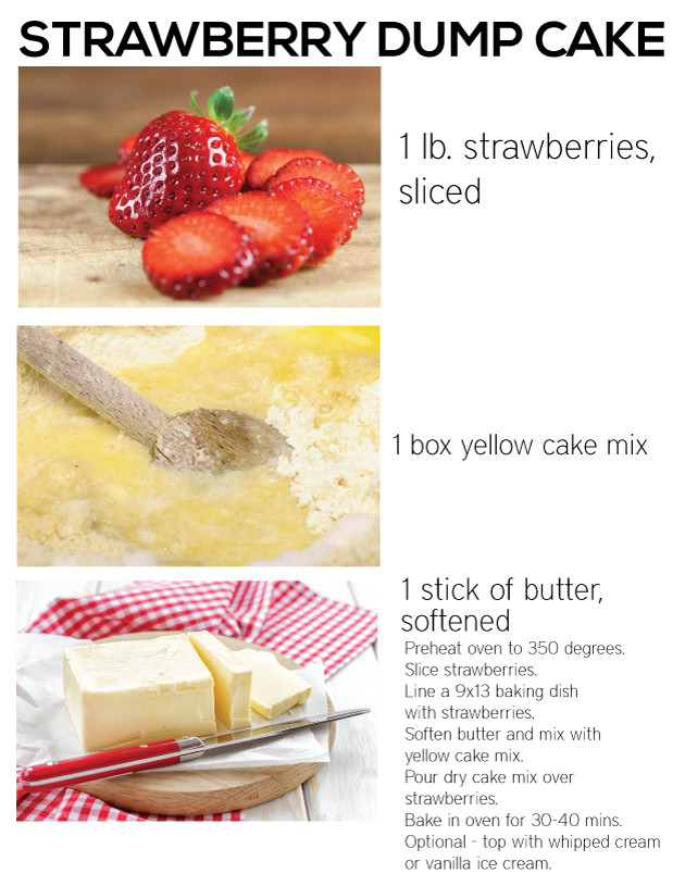 Easy Cake Recipes for Kids Best Of This Strawberry Dump Cake Recipe is so Easy