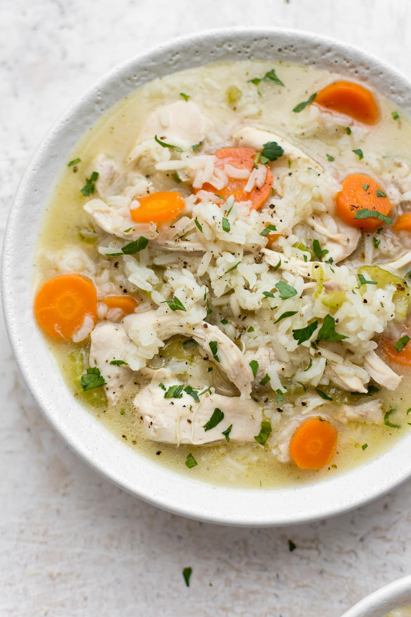 Easy Chicken soup with Rice Beautiful Easy Chicken and Rice soup • Salt &amp; Lavender