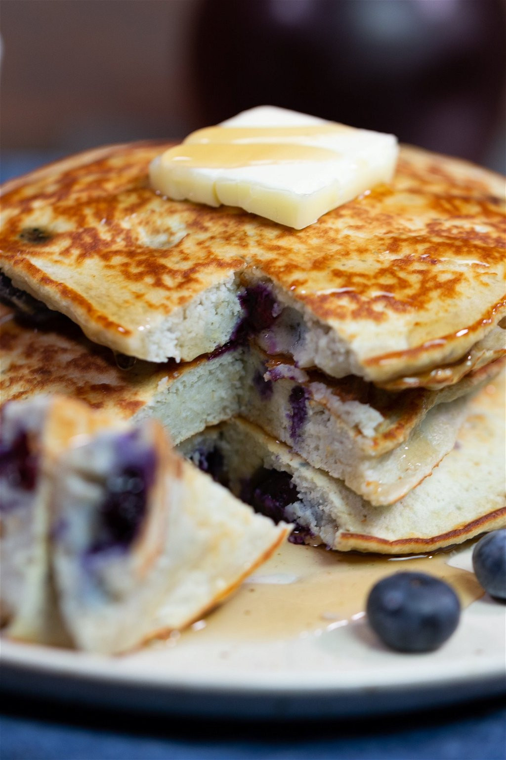 Easy Low Carb Pancakes Beautiful Blueberry Low Carb Pancakes Recipe the Protein Chef