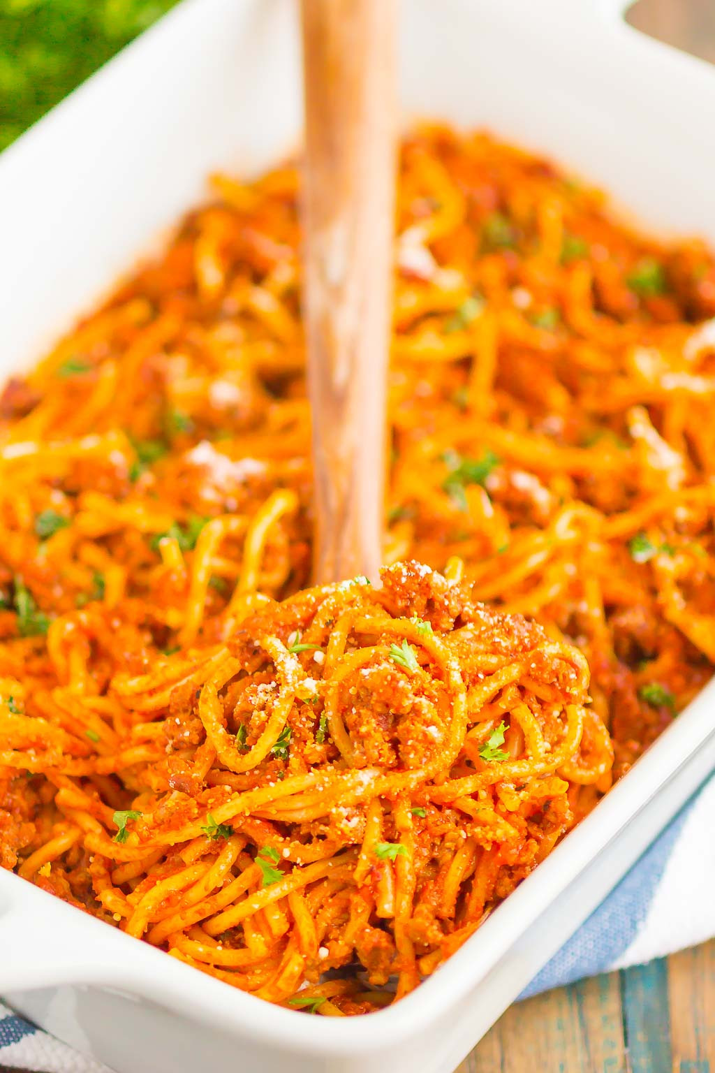 Easy Spaghetti Casserole Inspirational Easy Baked Spaghetti Recipe Pumpkin N Spice