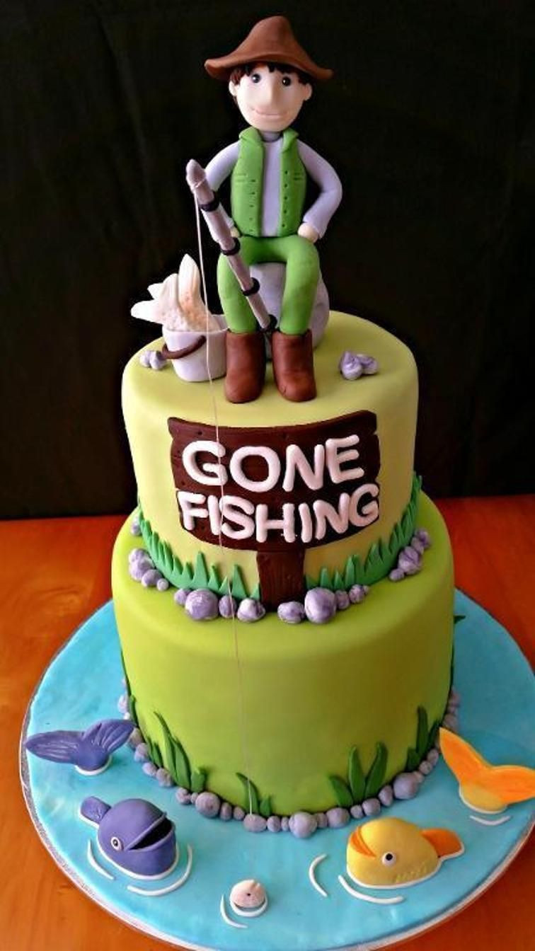 Fishing Birthday Cake Ideas Beautiful Fish Birthday Cake Ideas 87 Ideas Of Best Birthday Cake