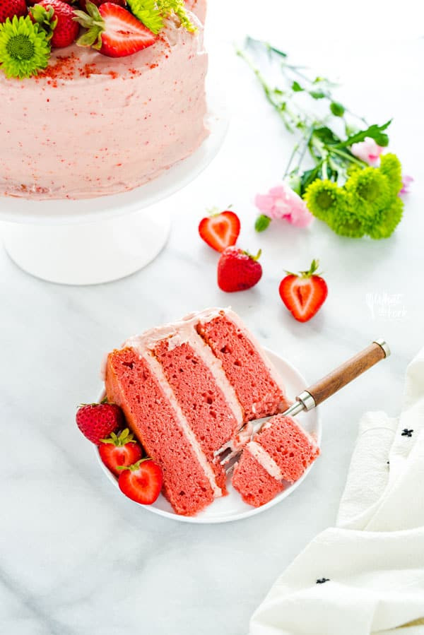 Gluten Free Strawberry Cake Awesome Gluten Free Strawberry Cake Recipe From Scratch What the