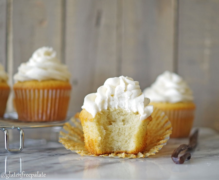 Gluten Free Vanilla Cupcakes Fresh Gluten Free Vanilla Bean Cupcakes