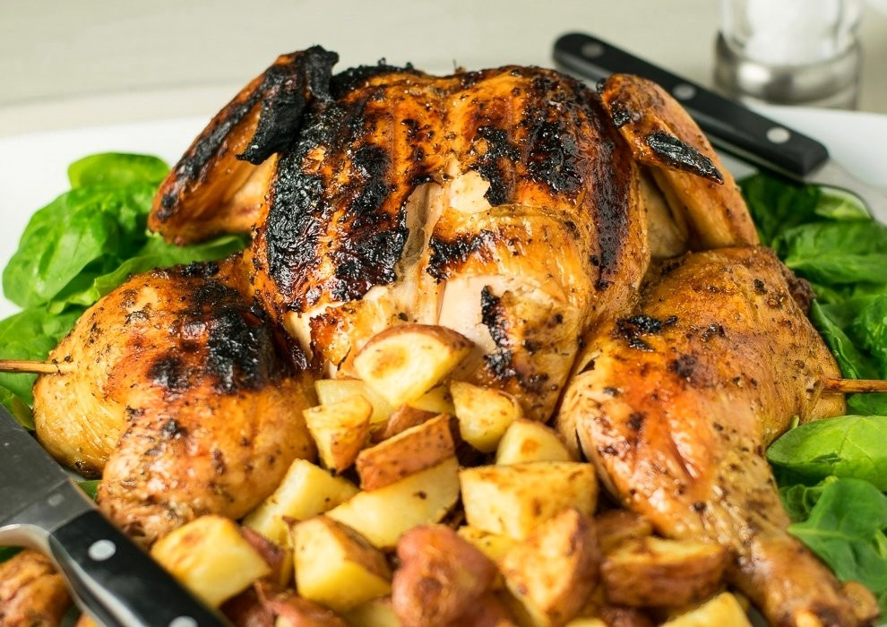 Grilled whole Chicken Charcoal Inspirational How to Grill A whole Chicken Over Charcoal Fox Valley Foo