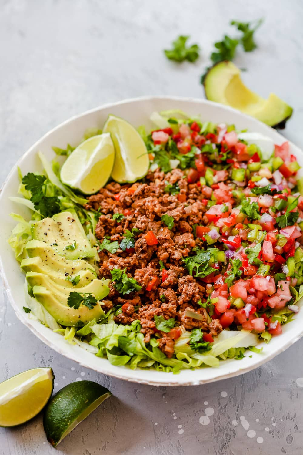 Ground Beef Salad Best Of Ground Beef Taco Salad Low Carb whole30 Paleo &amp; Gluten