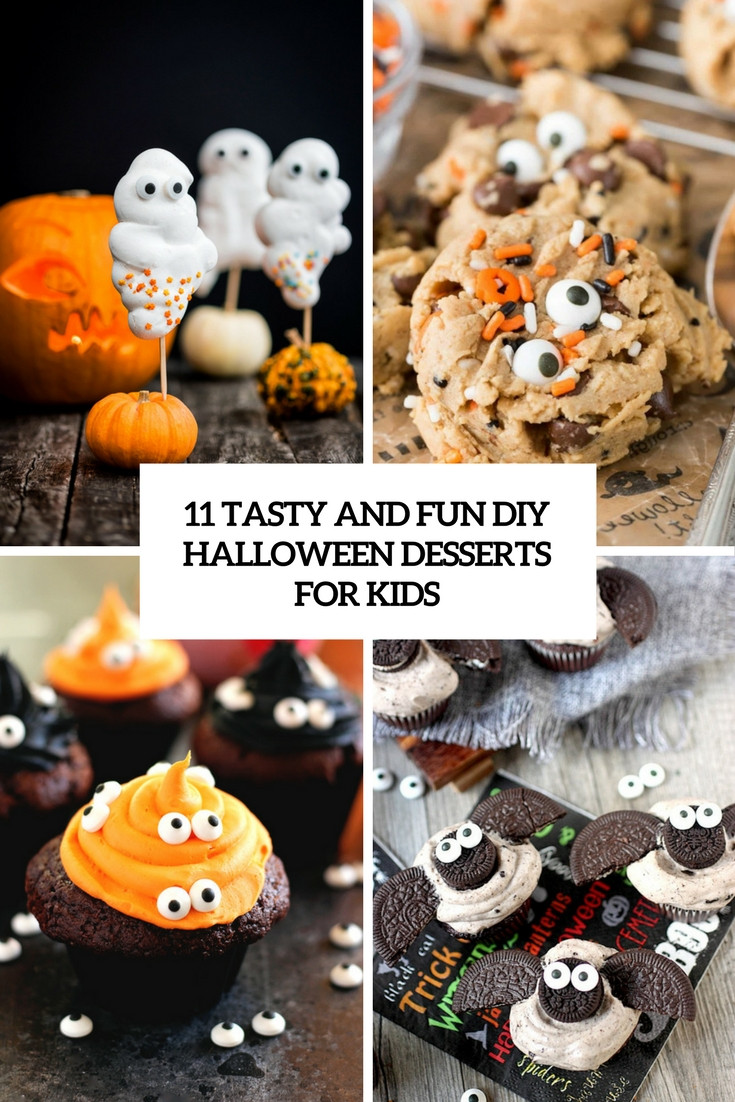 Halloween Dessert for Kids Awesome 11 Tasty and Fun Diy Halloween Desserts for Kids Shelterness