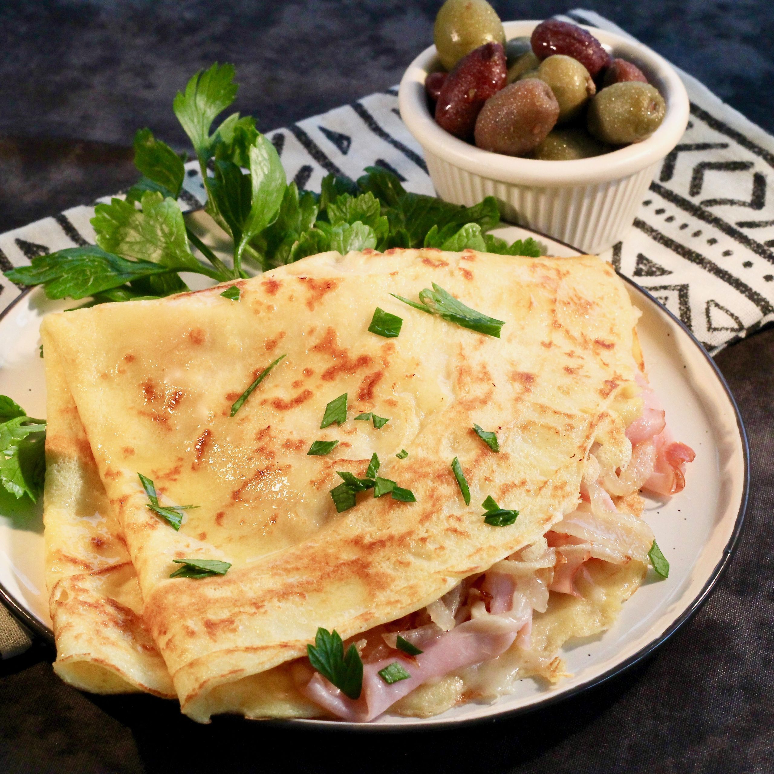 Ham and Cheese Crepes New Ham and Cheese Crepes Recipe