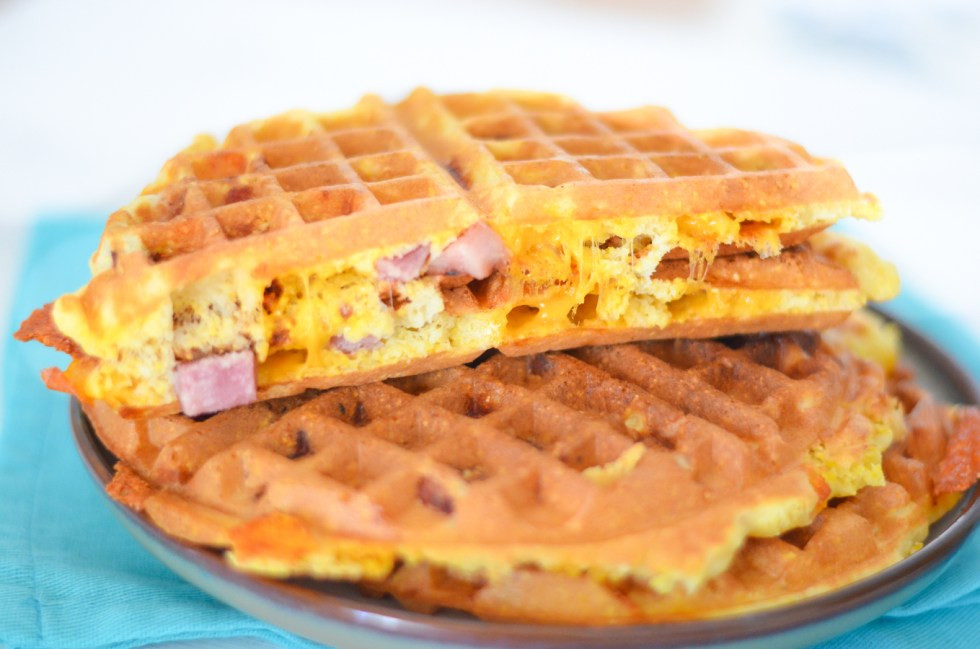 Ham and Cheese Waffles Inspirational Ham and Cheese Waffles Use Up Leftover Ham Luci S Morsels
