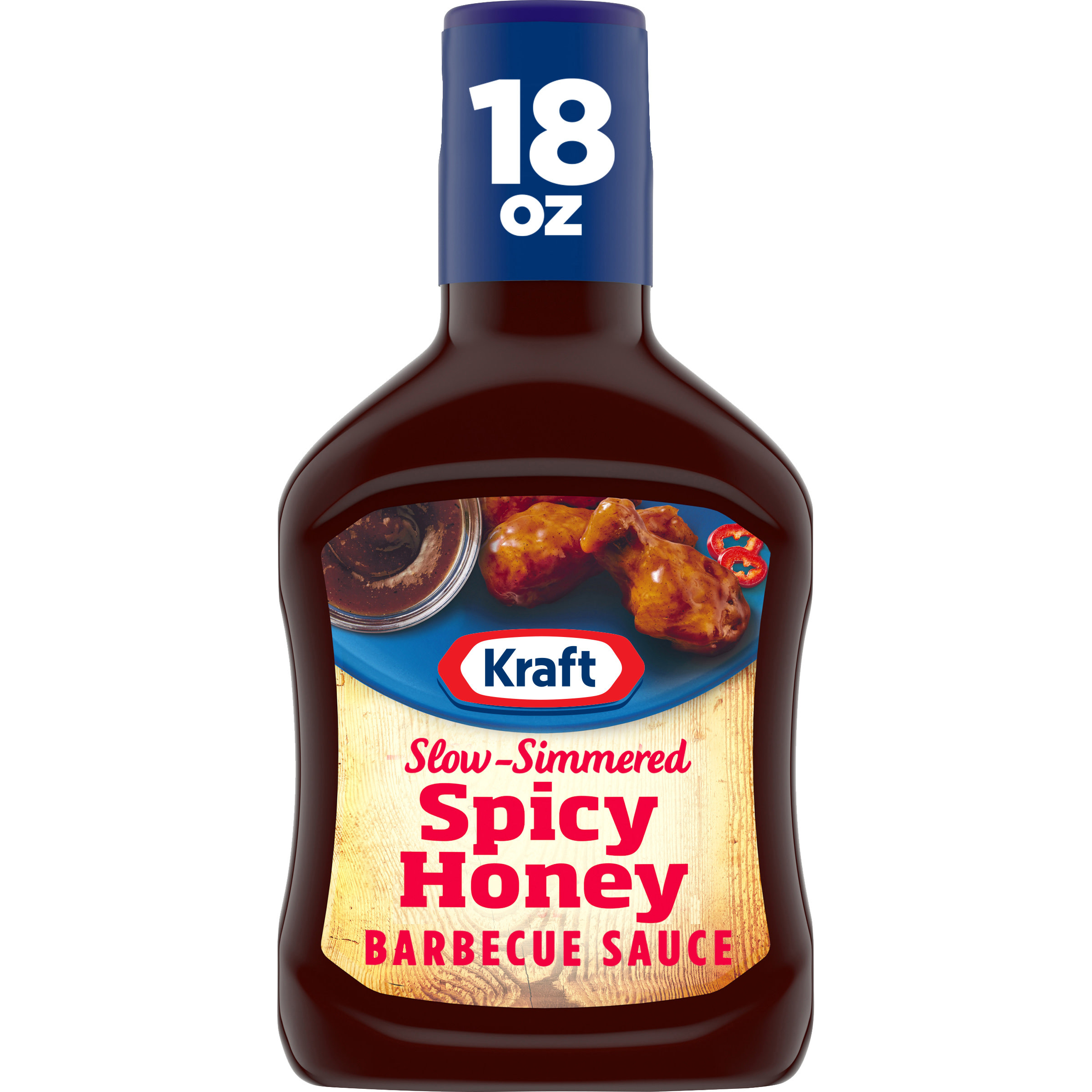 Honey Bbq Sauce New Kraft Slow Simmered Spicy Honey Barbecue Sauce Bottle and