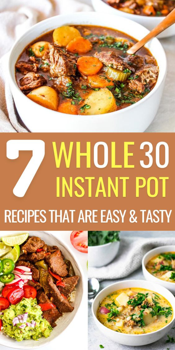 Instant Pot whole 30 Recipes Fresh whole 30 Instant Pot Recipes Ecstatic Happiness