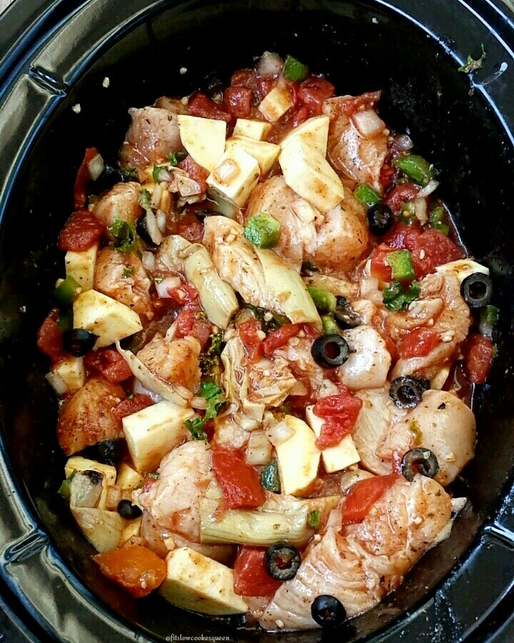 Italian Slow Cooker Recipes Awesome Slow Cooker Italian Chicken Fit Slow Cooker Queen