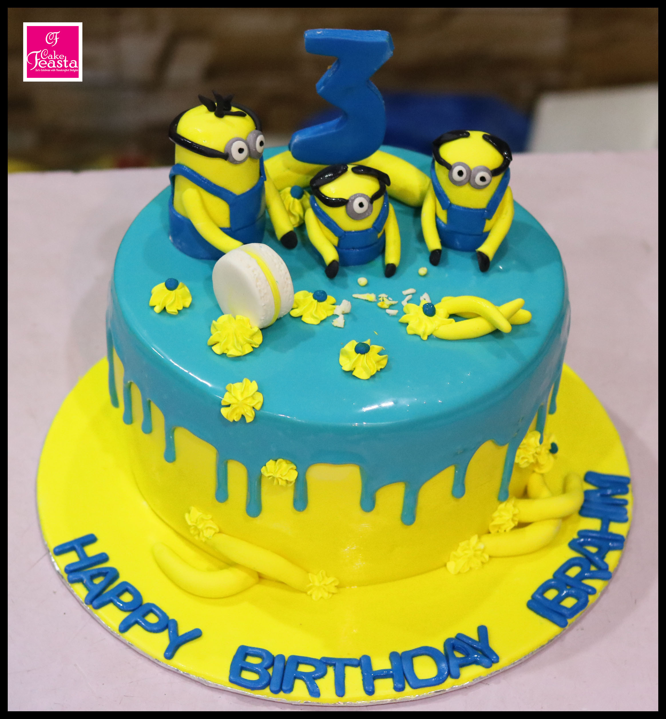 Kids Birthday Cake Ideas Elegant Minions theme Kids Birthday Cake Lahore Cakes Cake Feasta