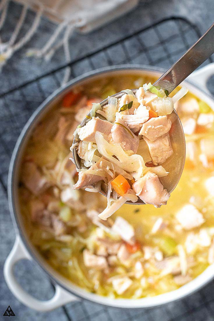 Low Carb Chicken soup Fresh the Best Low Carb Chicken soup — soothing and Super Delicious