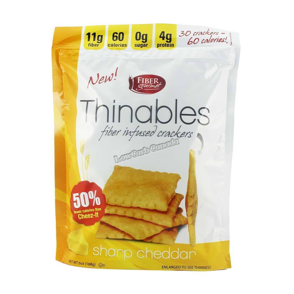 Low Carb Crackers Walmart Inspirational Thinables Sharp Cheddar Low Carb Crackers High Fiber
