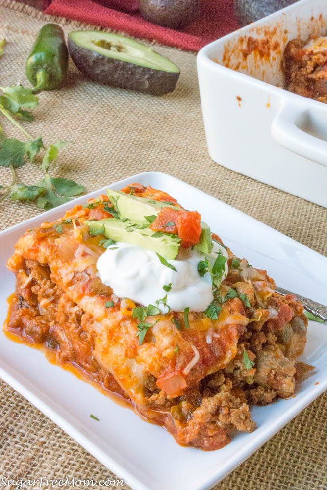 Low Carb Mexican Lasagna Lovely Low Carb Sneaky Cauliflower Mexican Lasagna