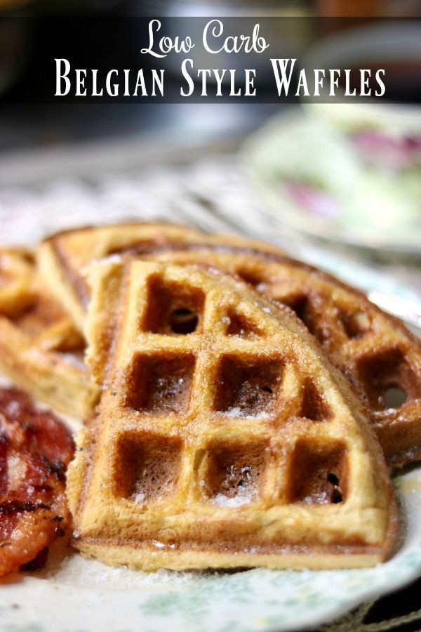 Low Carb Waffles Recipe Elegant Low Carb Waffles Recipe Crispy Belgian Style