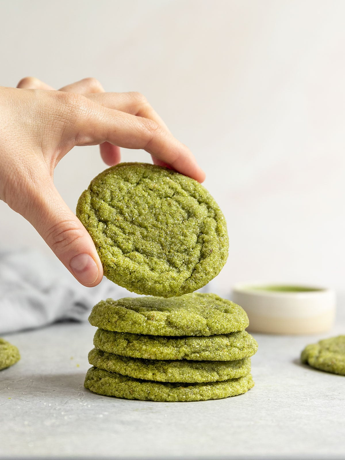 Matcha Sugar Cookies Awesome Vegan Matcha Sugar Cookies &amp; Video