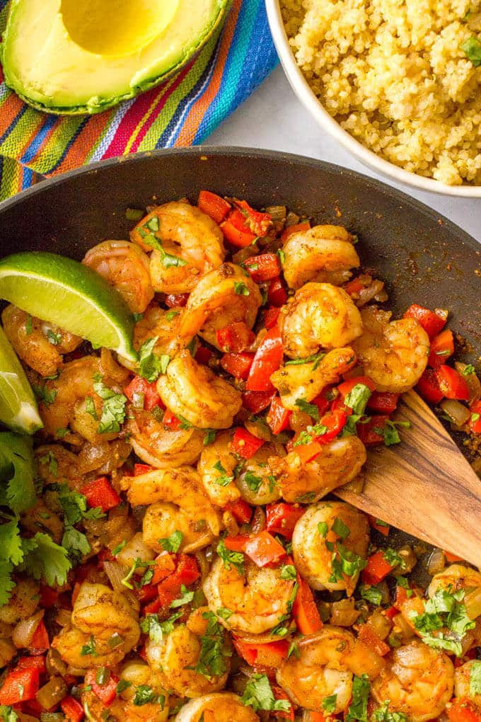 Mexican Shrimp Recipes Fresh Quick Easy Mexican Shrimp Skillet Family Food On the Table