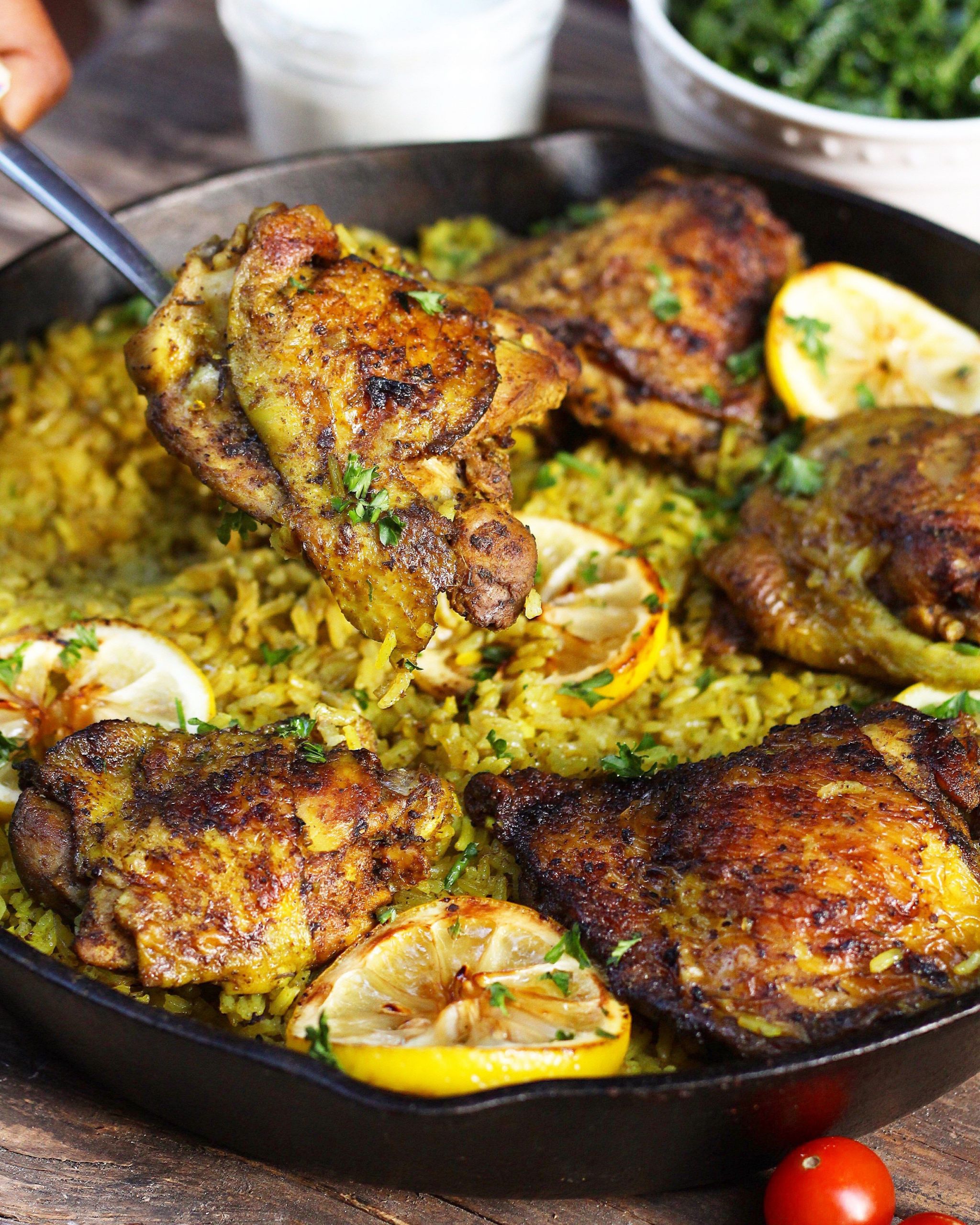 Middle Eastern Chicken Recipes Luxury E Pot Middle Eastern Chicken and Rice Ev S Eats