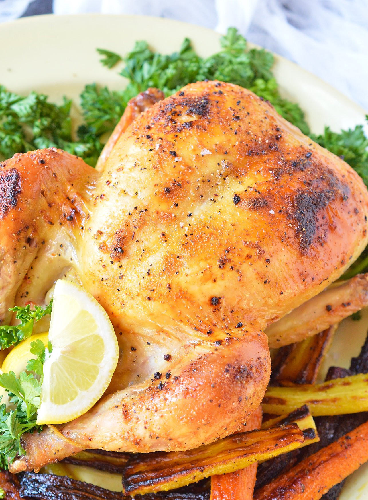 Oven Baked whole Chicken Recipes Lovely Oven Roasted whole Chicken Wonkywonderful