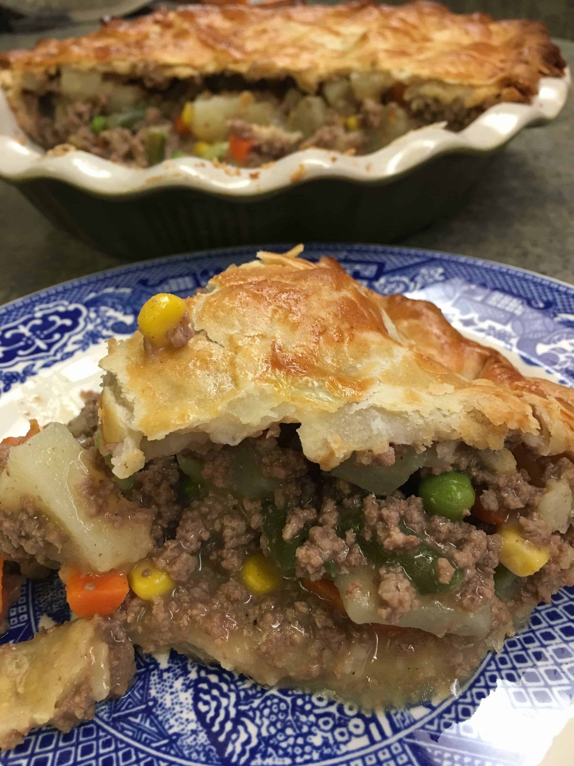 Pasty Recipe Ground Beef Fresh Easy Ground Beef Pot Pie Recipe Back to My southern Roots