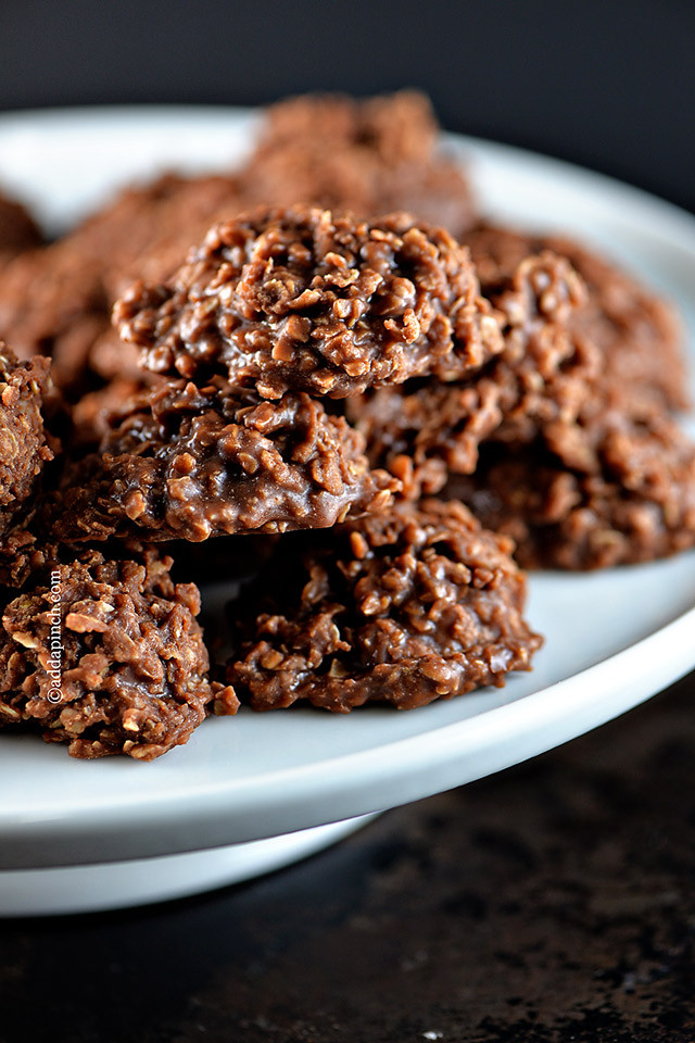 Peanut butter Cookies No Baking Powder Fresh Chocolate No Bake Cookies Recipe Add A Pinch