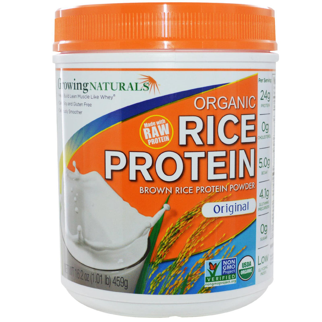 Protein In Brown Rice Best Of Buy organic Raw Brown Rice Protein Growing Naturals In