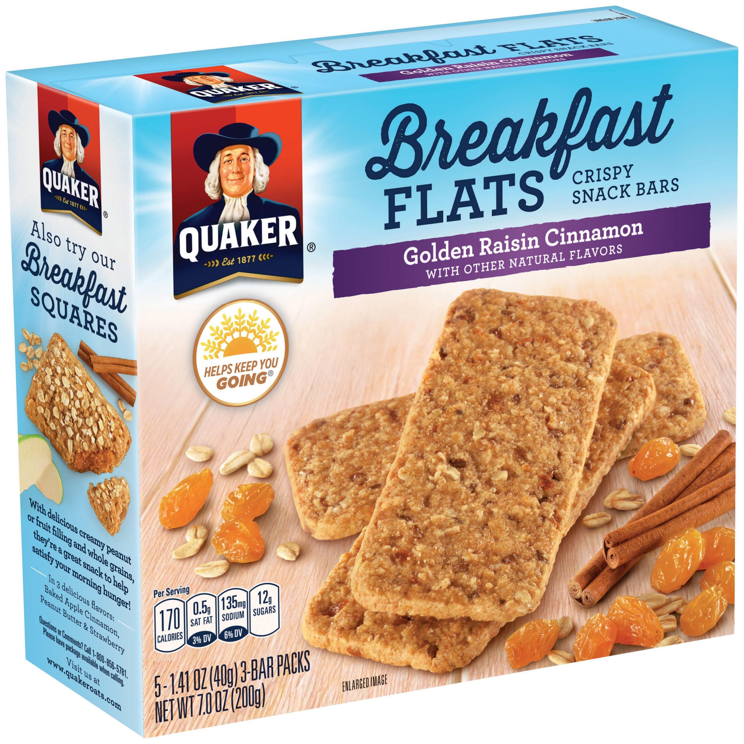 Quaker Oats Breakfast Flats Lovely Amazon Quaker Breakfast Flats Golden Raisin