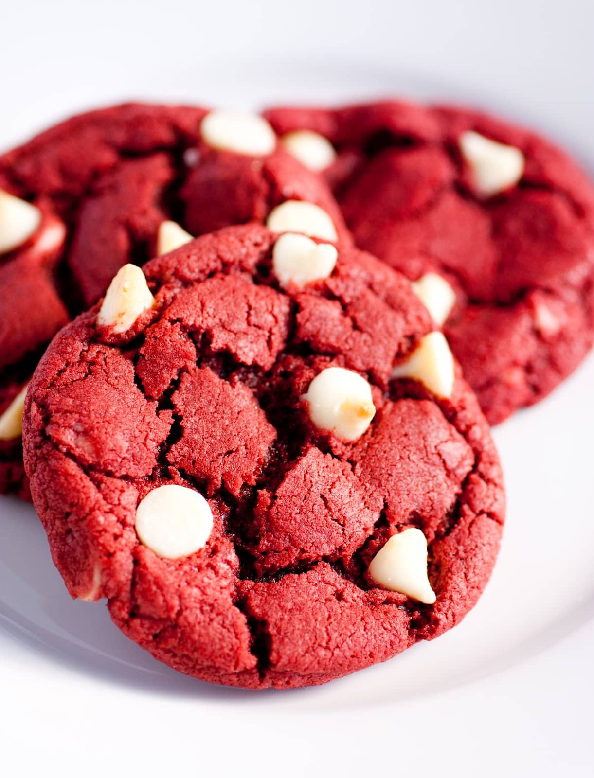 Red Velvet Cookies with White Chocolate Chips Fresh Red Velvet White Chocolate Chip Cookies Cooking Classy