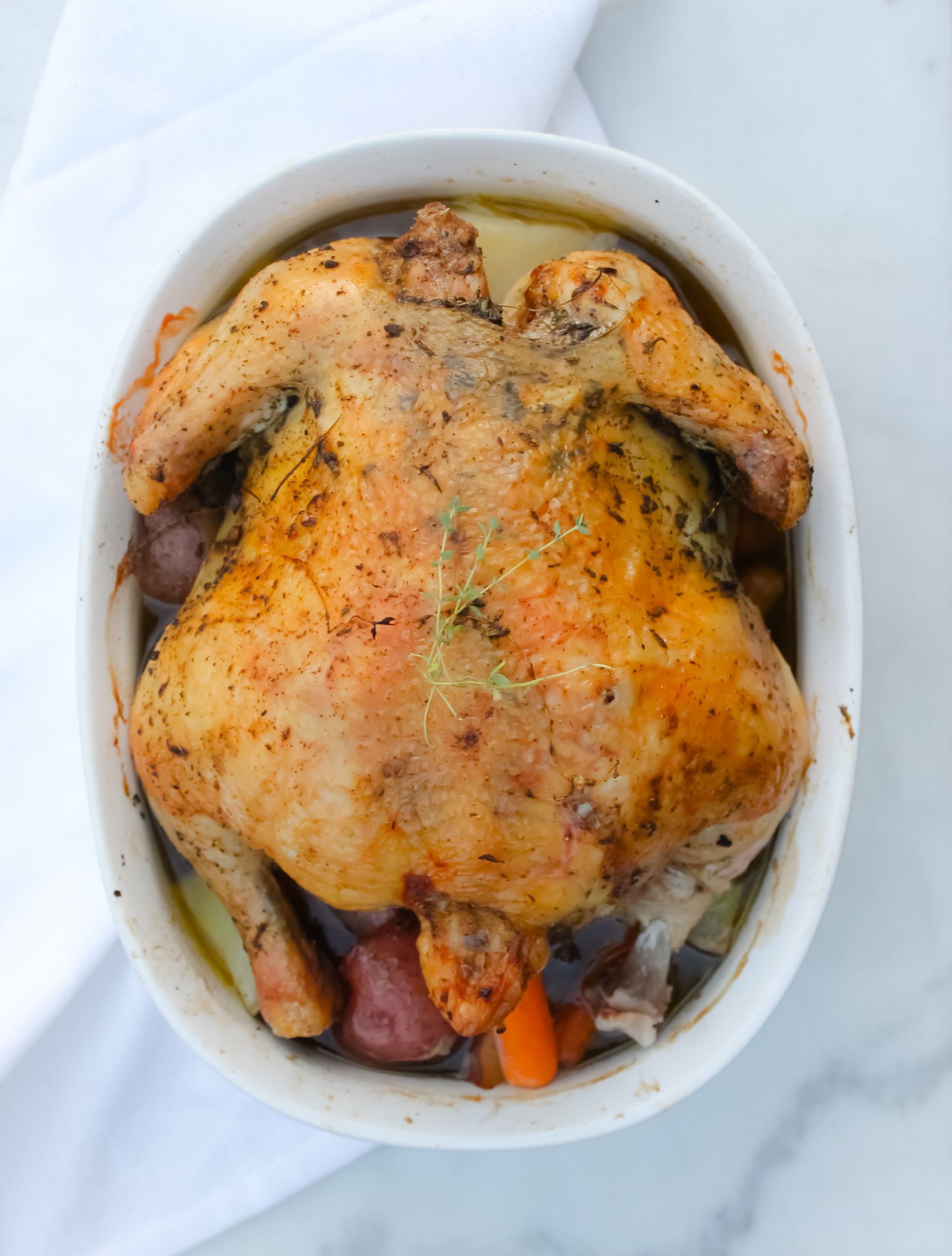 Roasted Chicken Oven Best Of whole Oven Roasted Chicken Stephanie Lee Nutrition