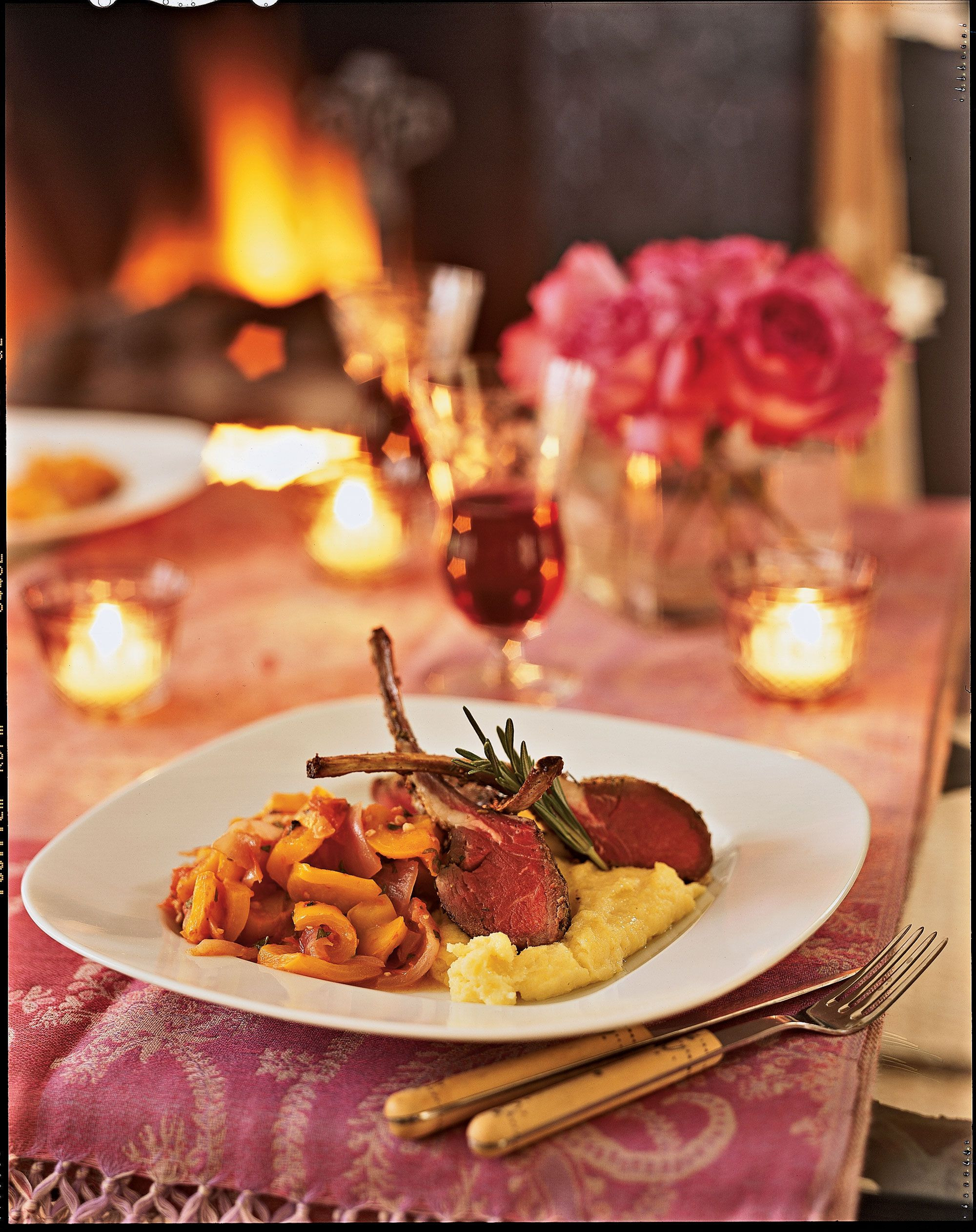 Romantic Vegetarian Dinners Inspirational Recipe for Two Fennel and Rosemary Crusted Roasted Rack