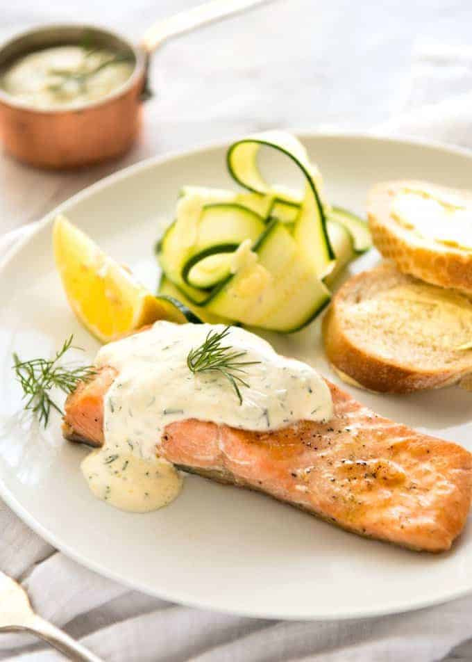 Sauces for Salmon Inspirational Creamy Dill Sauce for Salmon or Trout