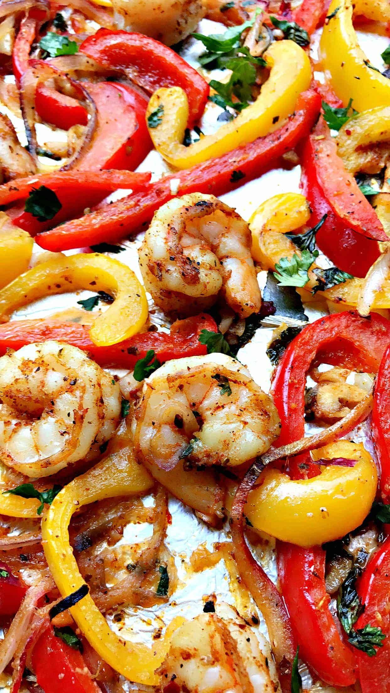Shrimp Fajitas Calories Best Of 20 Minute Low Carb E Sheet Pan Shrimp Fajitas