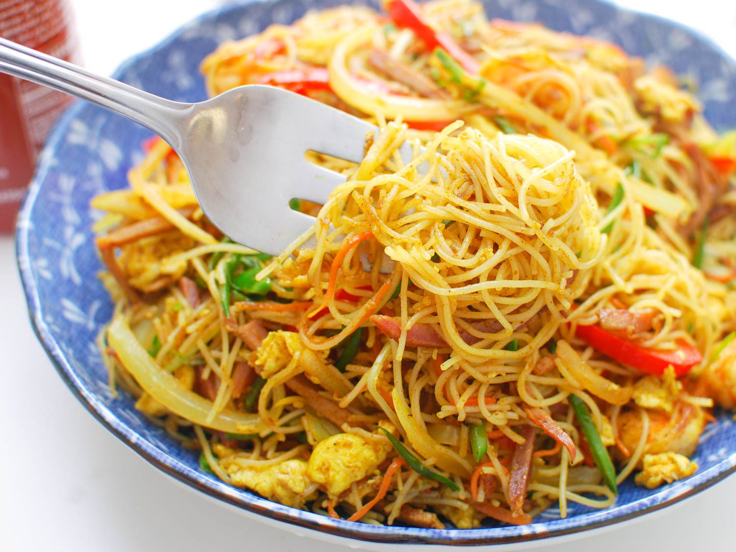 Singapore Fried Rice Noodles Awesome Singapore Style Stir Fried Rice Noodles for 2 Persons