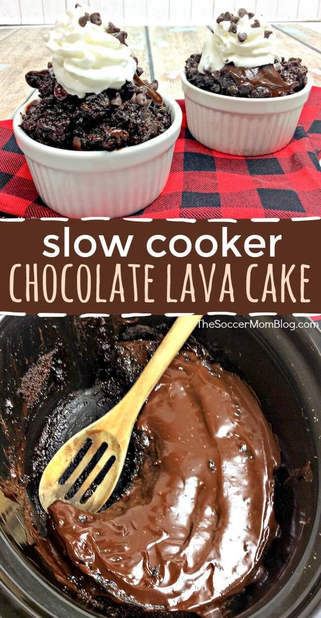 Slow Cooker Chocolate Lava Cake New Slow Cooker Chocolate Lava Cake the soccer Mom Blog