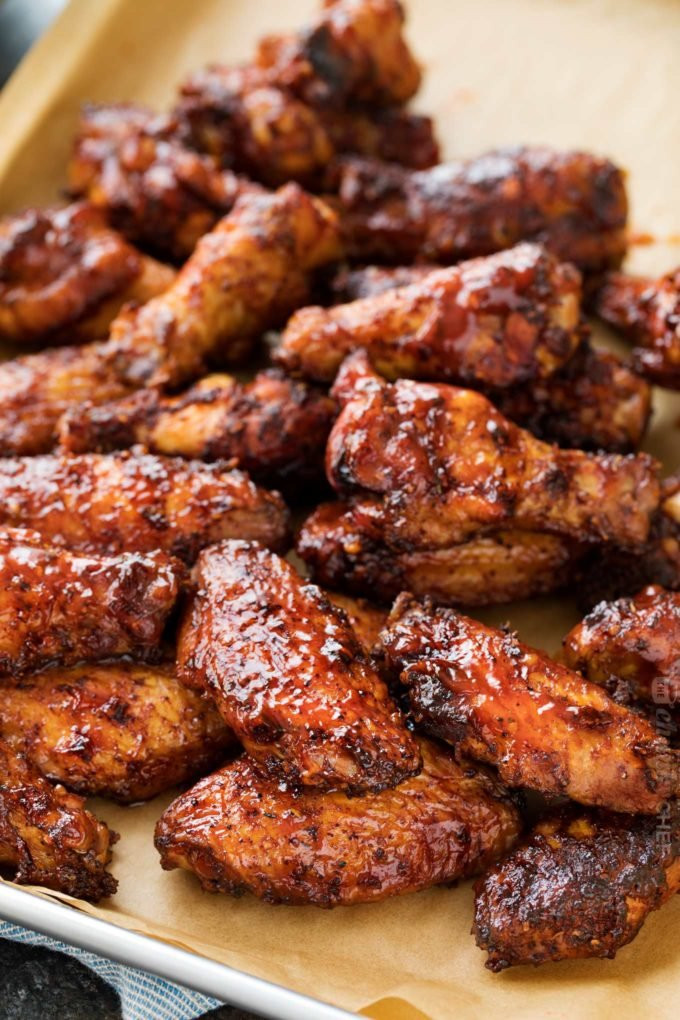 Smoked Chicken Wings Inspirational Bourbon Bbq Smoked Chicken Wings Grill Ready too the