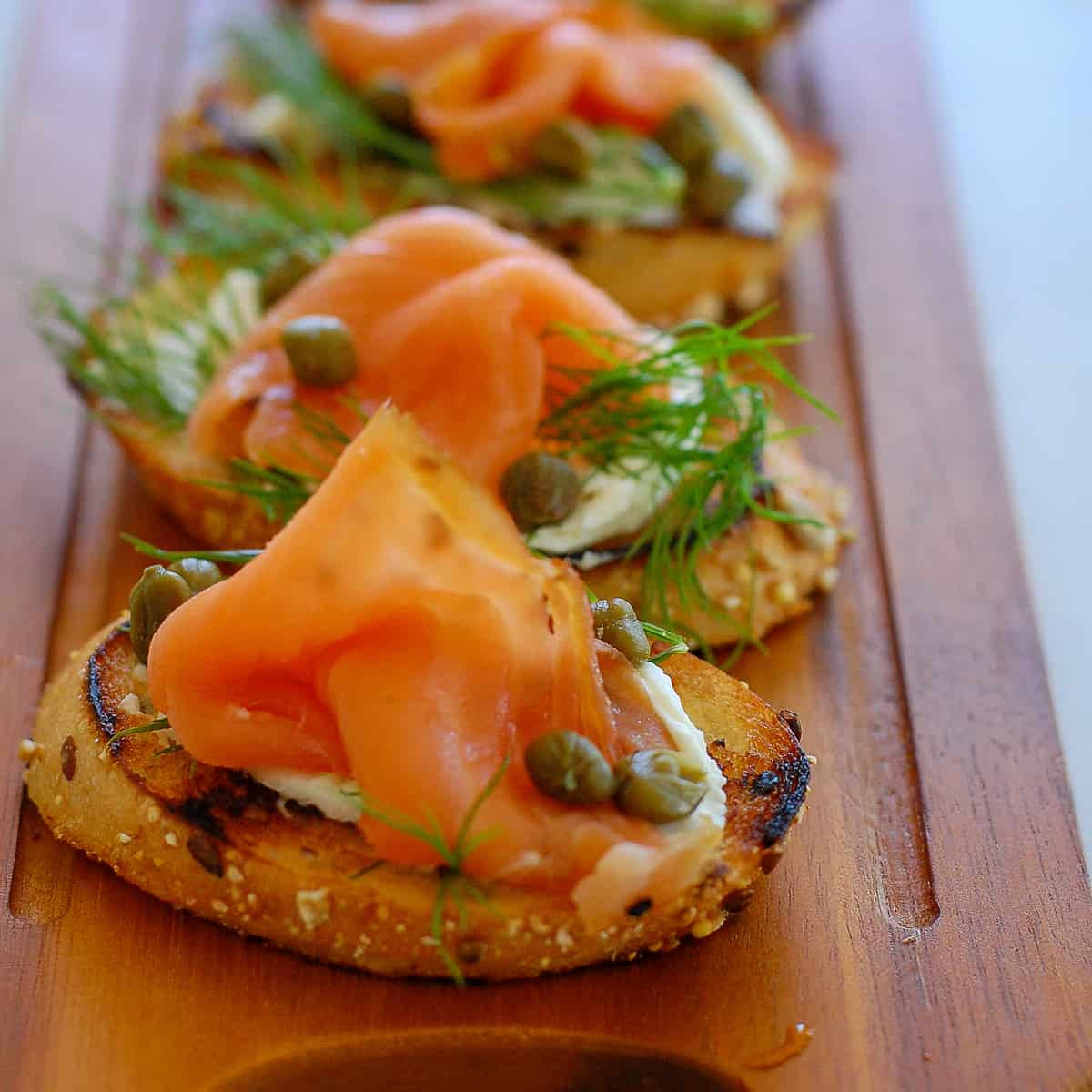 Smoked Salmon Capers Appetizer Elegant Smoked Salmon Dill and Capers Appetizer