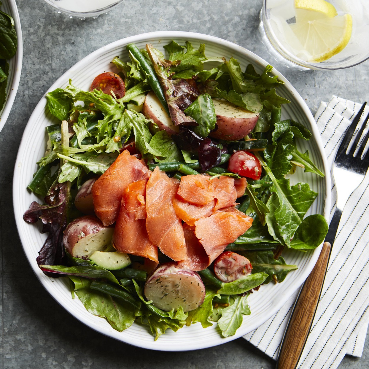 Smoked Salmon Salad Luxury Smoked Salmon Salad Nicoise Recipe