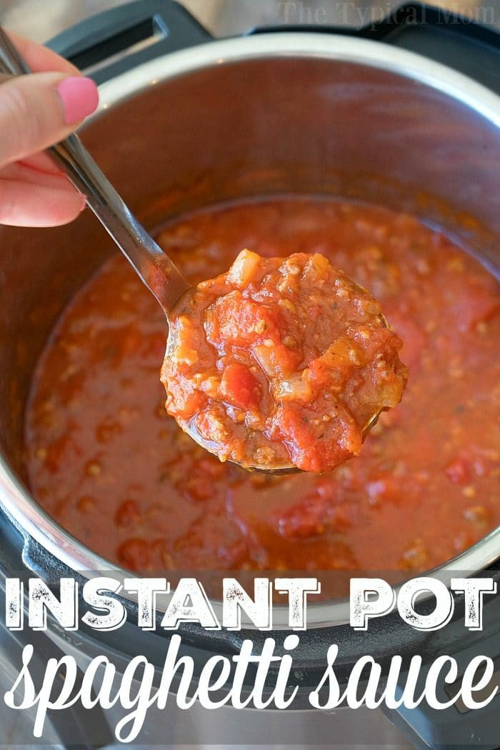 Spaghetti Sauce Instant Pot Lovely Homemade Instant Pot Spaghetti Sauce Ninja Foodi