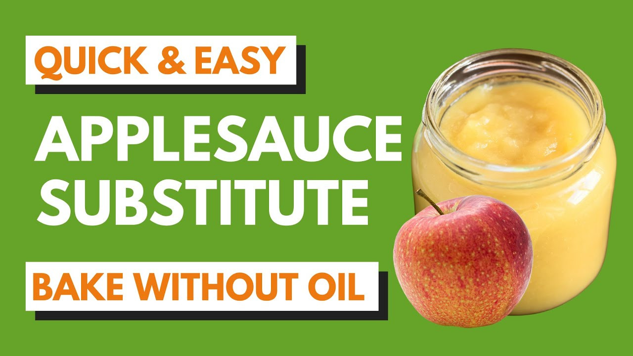 Substitution for Applesauce In Baking New Applesauce Substitute for Oil Free Baking