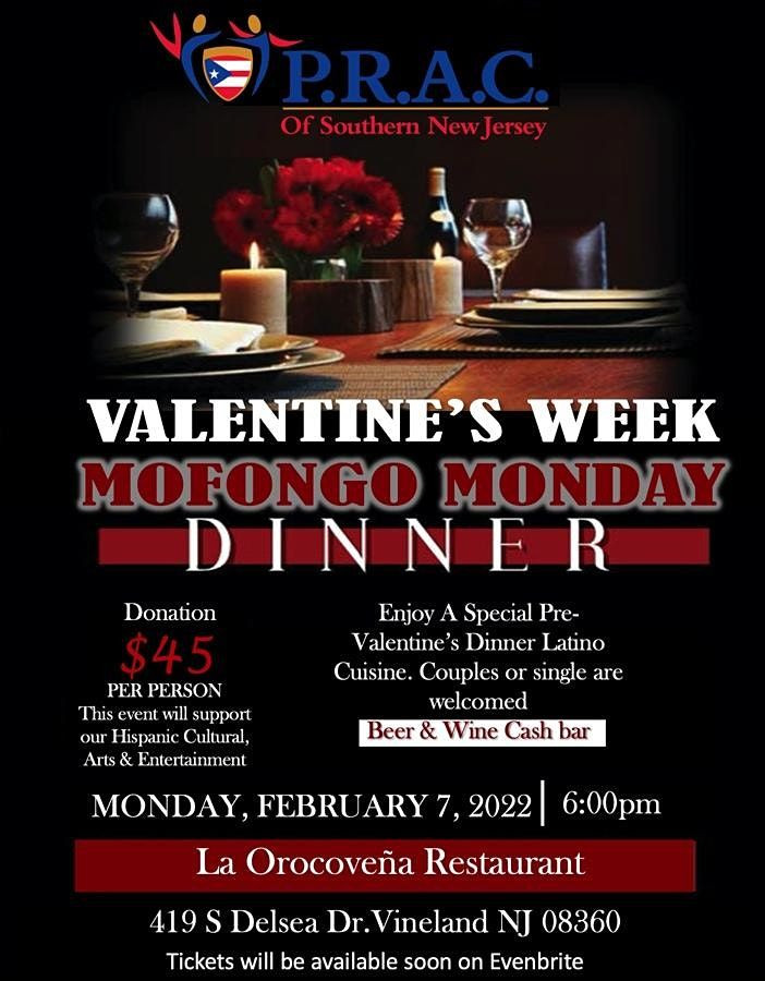 The Dinner (2022) Elegant Valentines Week Mofongo Monday Dinner La orocoveña