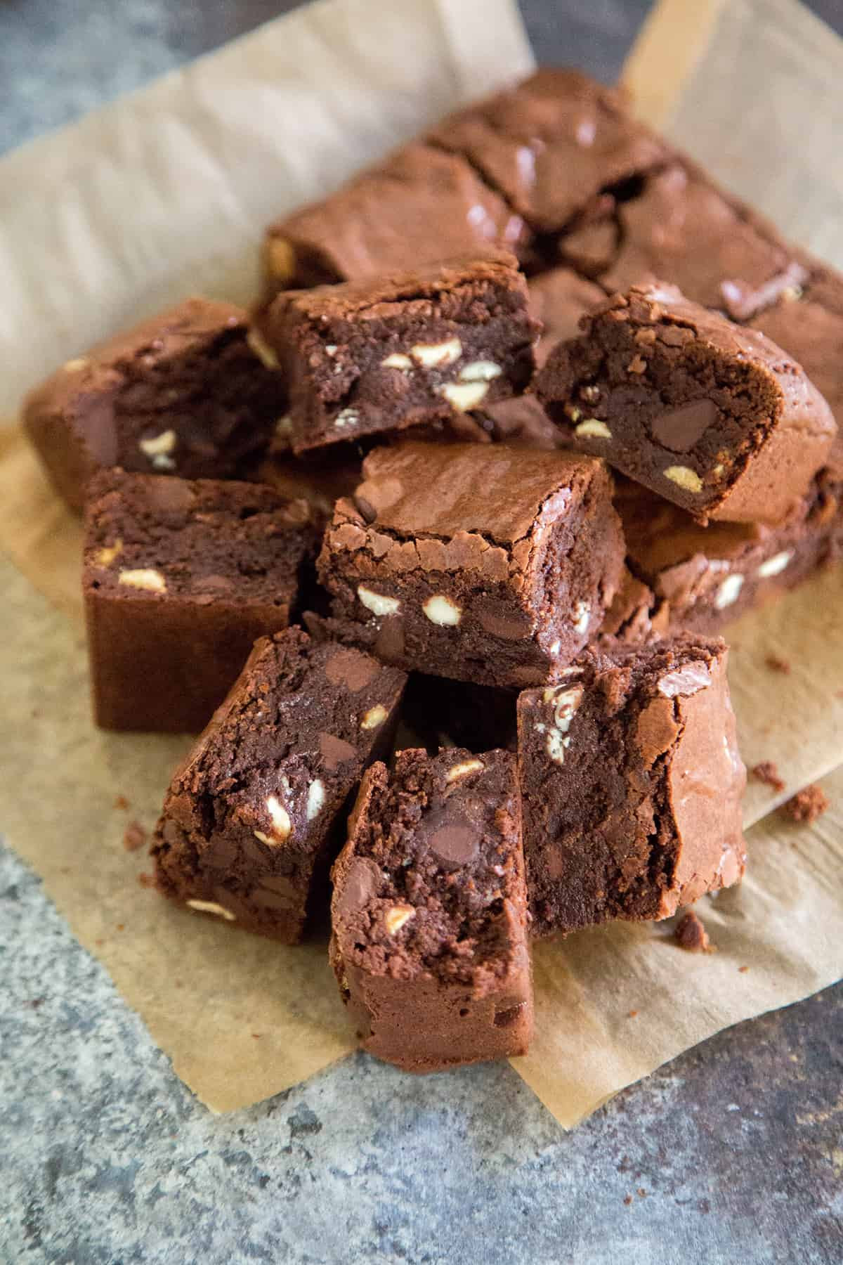 Triple Chocolate Brownies Inspirational Triple Chocolate Brownies Fudge Brownies the Little