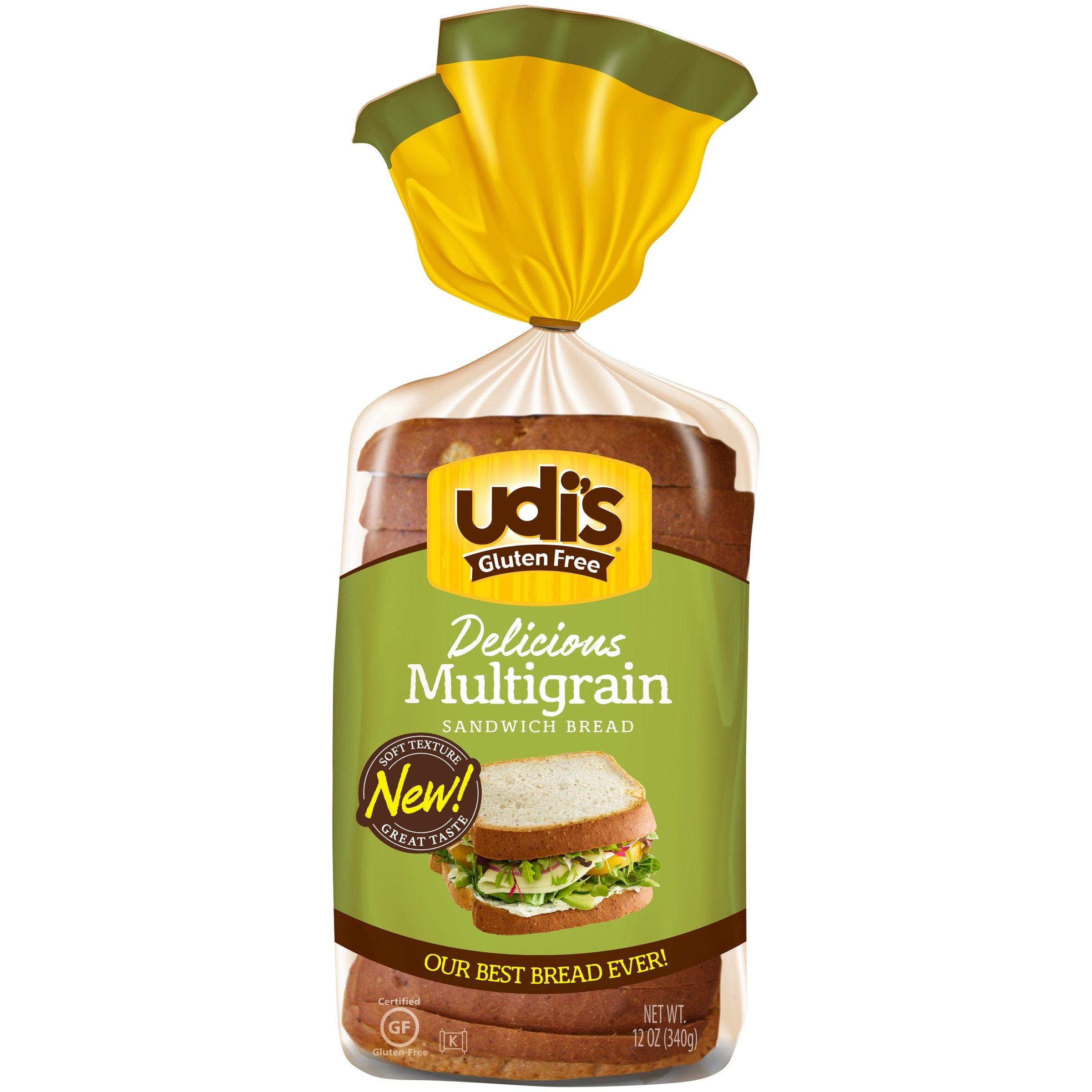 Udi&amp;#039;s Gluten Free Bread Beautiful Udi S Delicious Gluten Free Multigrain Sandwich Bread 12