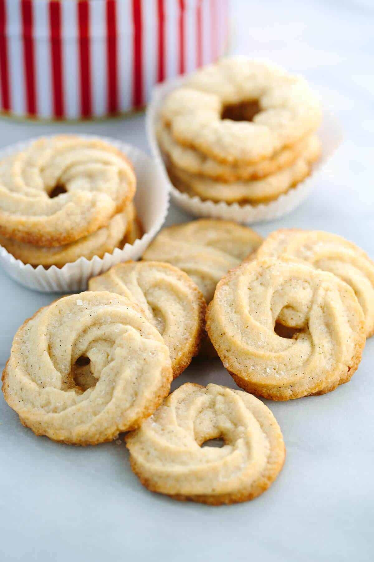 Butter roll cookie