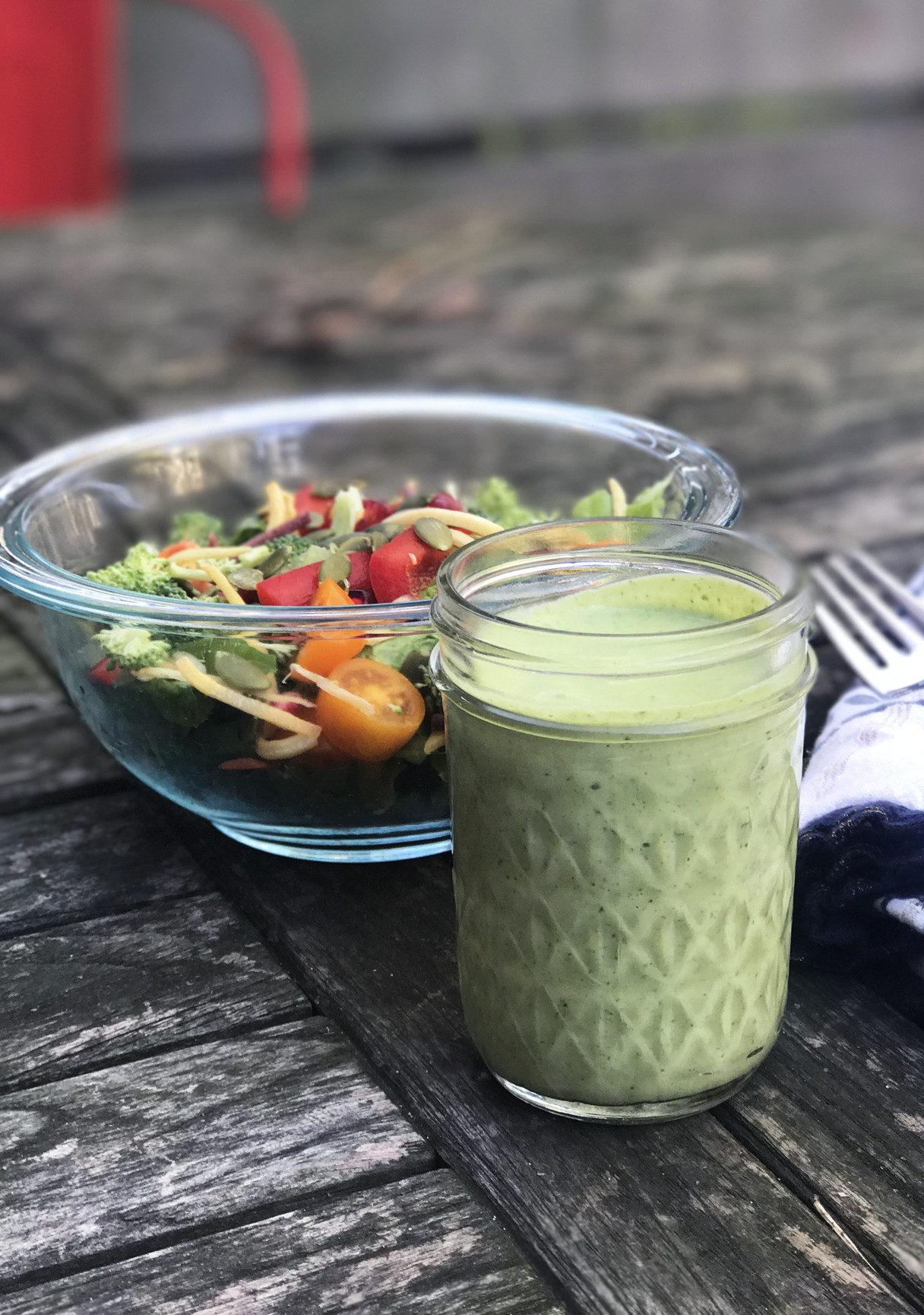 Vegan Salad Dressing Recipes Awesome A Creamy Vegan Green Goddess Salad Dressing Recipe You Ll
