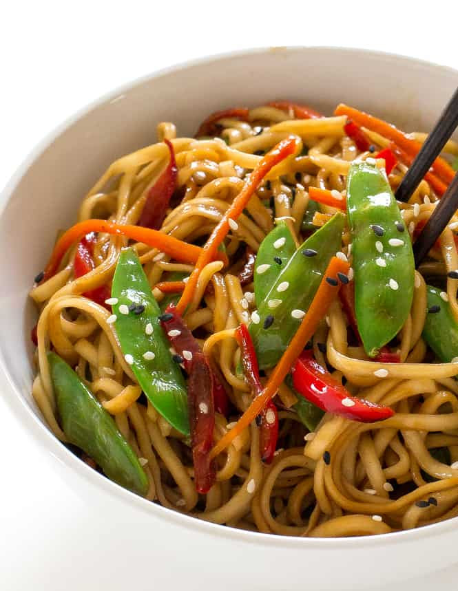 Vegetarian Lo Mein Recipes Lovely 20 Minute Ve Able Lo Mein
