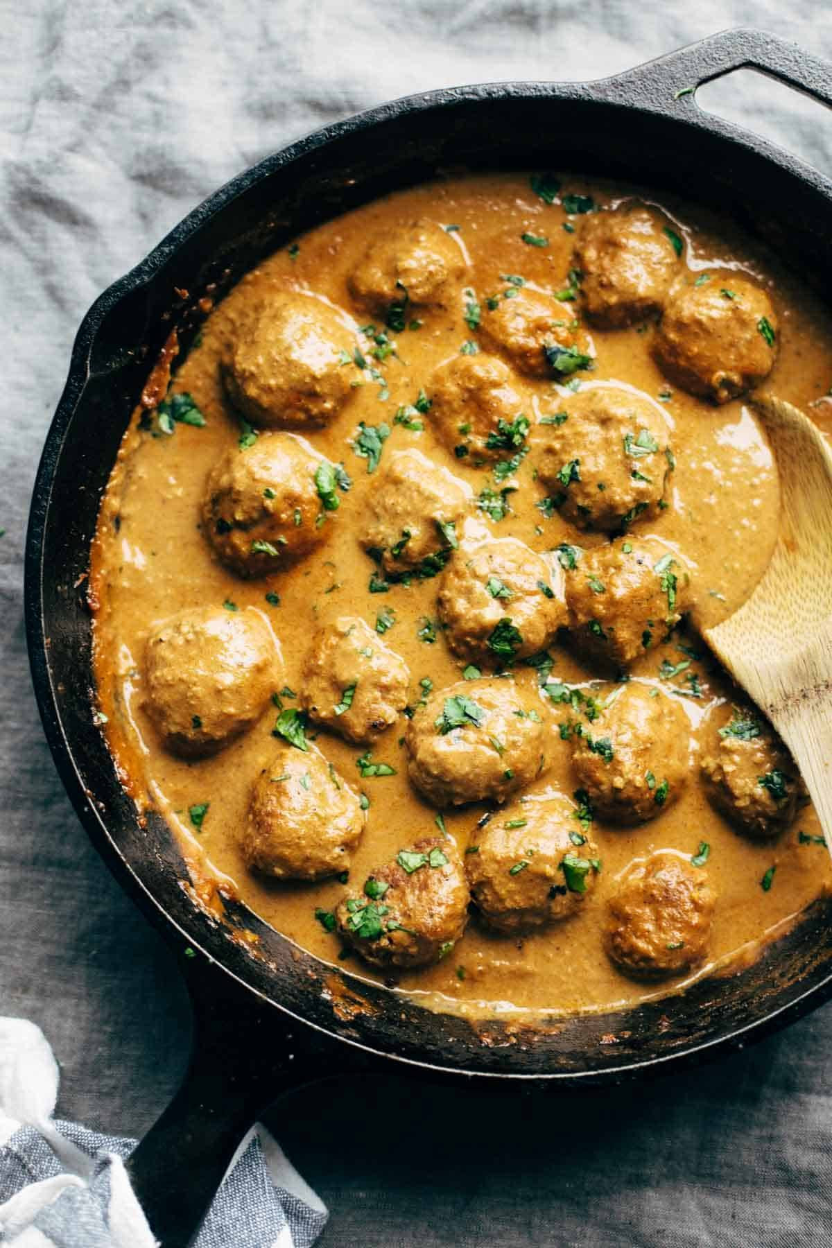 Vegetarian Meatball Recipes Awesome 30 Minute Ve Arian Meatballs Recipe Pinch Of Yum